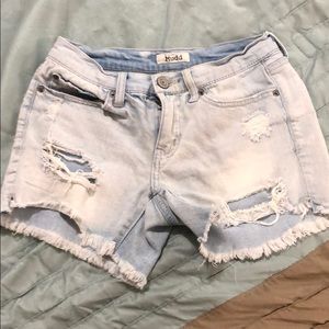 Mudd Jean shorts, size 3